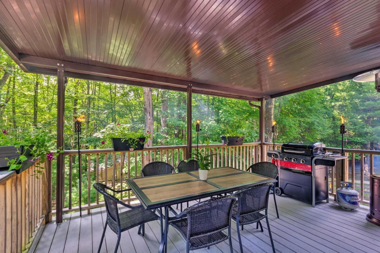 Beech Mountain Home With Covered Deck, Near Skiing! Екстер'єр фото
